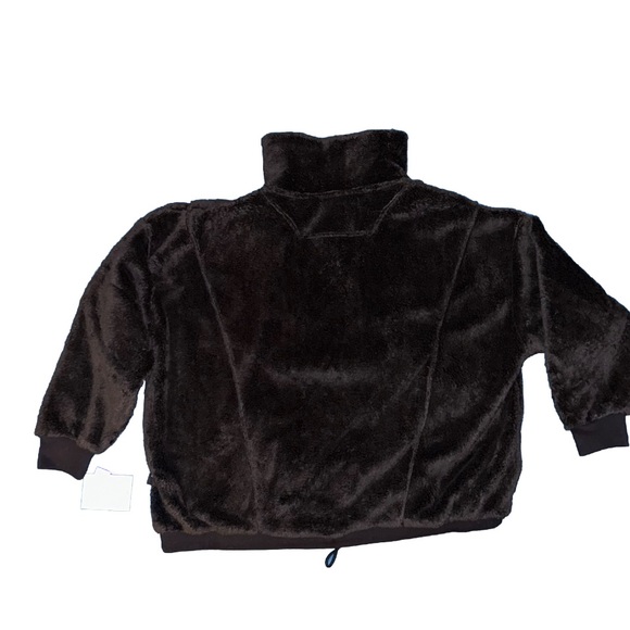 Joy Lab Relaxed Fit Plush Sweatshirt (Pouch Pockets) 3/4 Zipper NWT (MSRP $40) - Picture 2 of 5